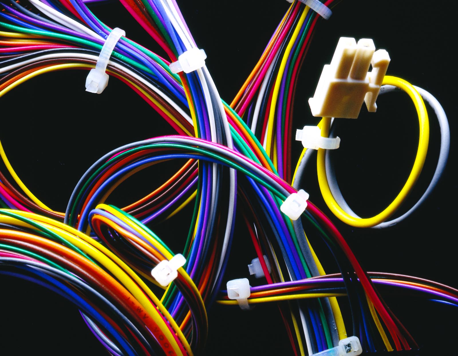With connecting wire