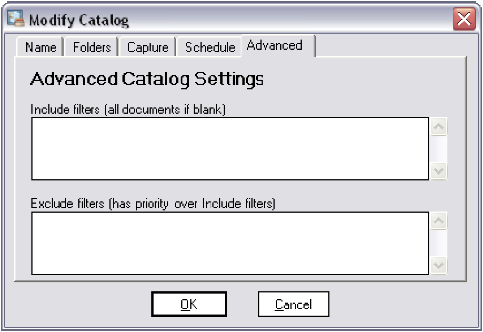 Managing Catalogs