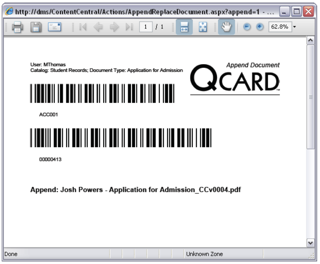 Content Central Document Management Software Manual