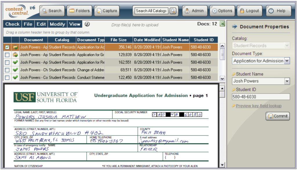 Editing Document Properties