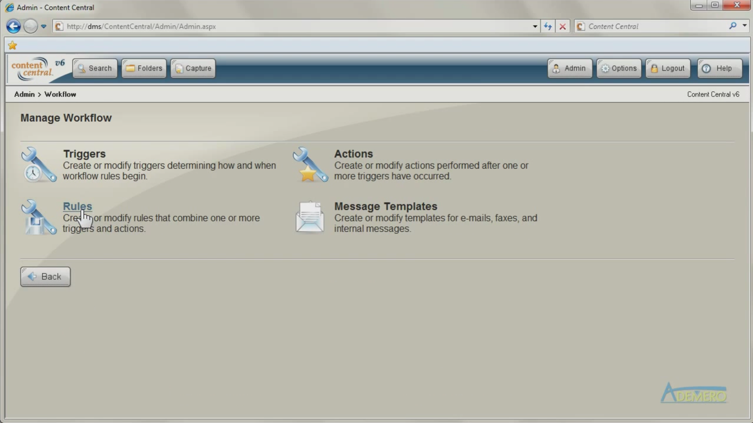 The Paperless Office: Content Central Video - Workflow