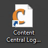 Desktop Shortcut File Icon for Content Central