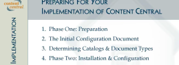 Five steps for preparing for Content Central document management software implementation