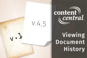 viewing-document-history-in-content-central-document-management-software