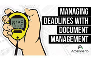 Document Management Reminders and Deadlines