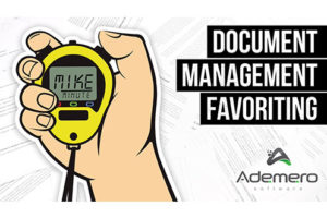 Document Management Favoriting